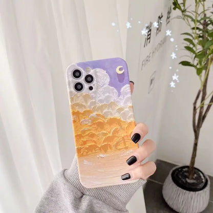 Cloud Print Phone Case - iPhone 7 / 7 Plus / 8 / 8 Plus / SE