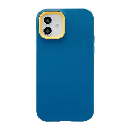 Color Block Phone Case - iPhone 12 Pro Max / 12 Pro / 12 / 11 Pro Max / 11 Pro / 11 / Xs Max / Xr / Xs / X / 8 Plus / 7 Plus-8