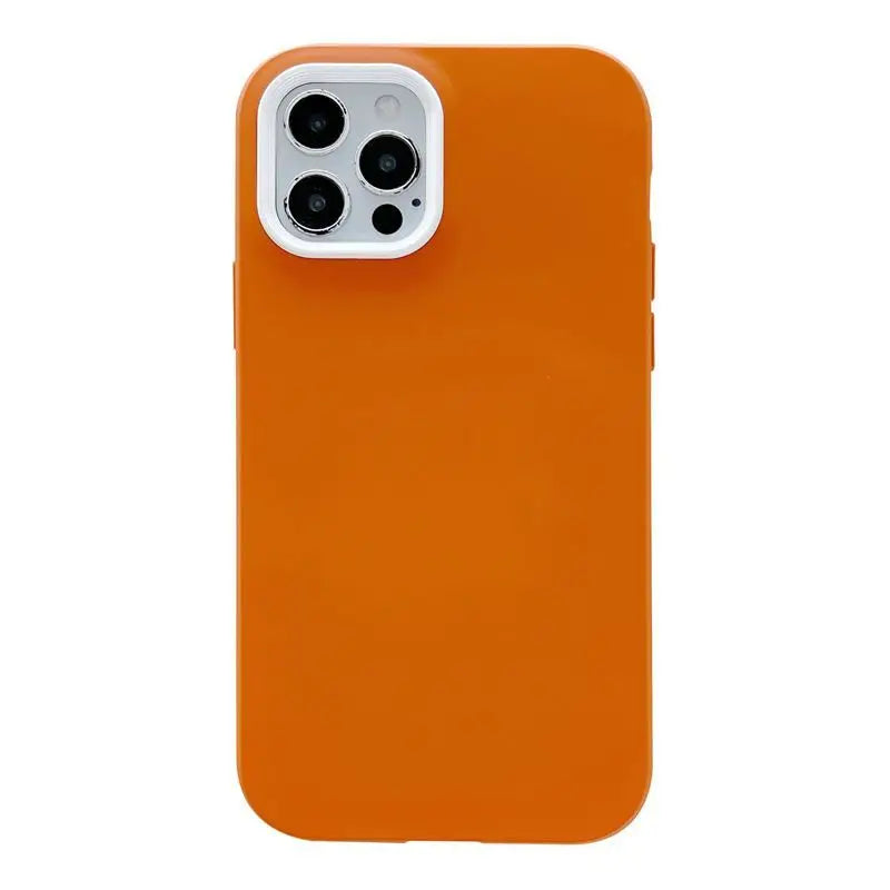 Color Block Phone Case - iPhone 12 Pro Max / 12 Pro / 12 / 11 Pro Max / 11 Pro / 11 / Xs Max / Xr / Xs / X / 8 Plus / 7 Plus-7