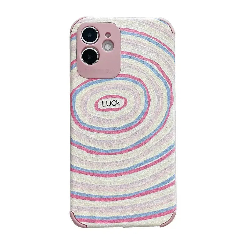 Colored Circles Get Rich/Luck iPhone Case BP121 - iphone 