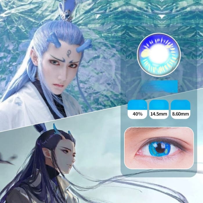 Cosplay Anime A-Blue Ciel Contact Lenses SP17444