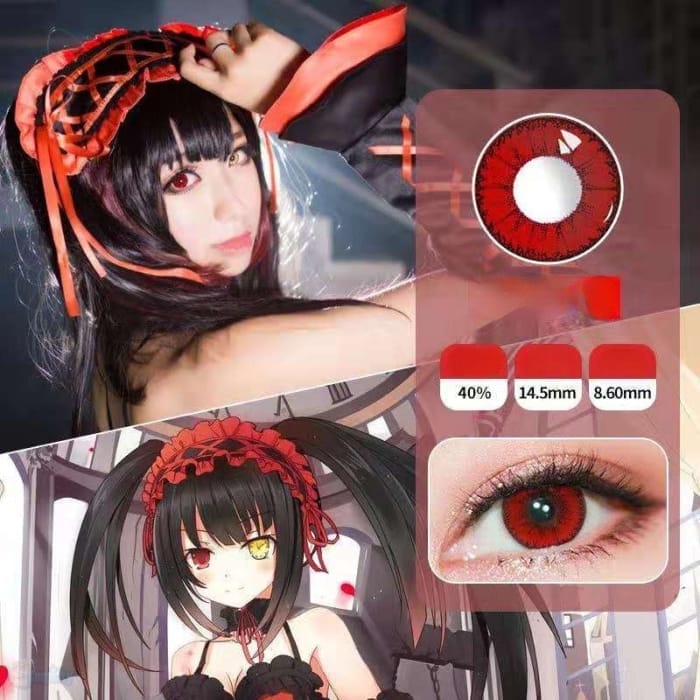 Cosplay Anime B-Green Angela Contact Lenses SP17444