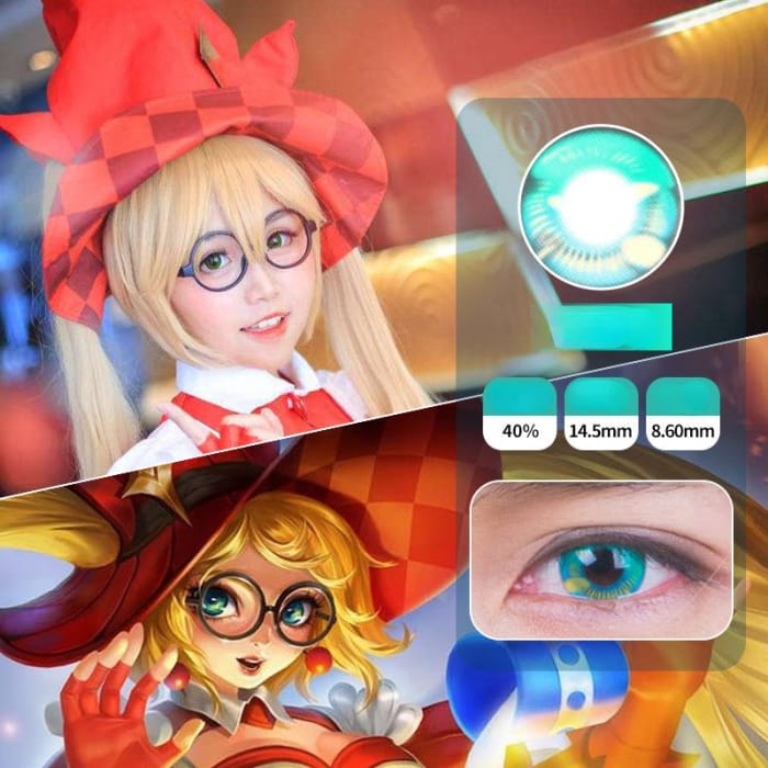 Cosplay Anime C-Red Shinomiya Kaguya Contact Lenses SP17444