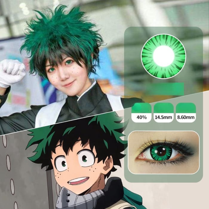Cosplay Anime D-Red Baili Shouyue Contact Lenses SP17444