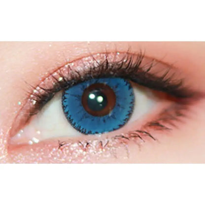 Cosplay Little Devil Blue Color Contact Lenses BE736