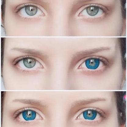 Cosplay Little Devil Blue Color Contact Lenses BE736