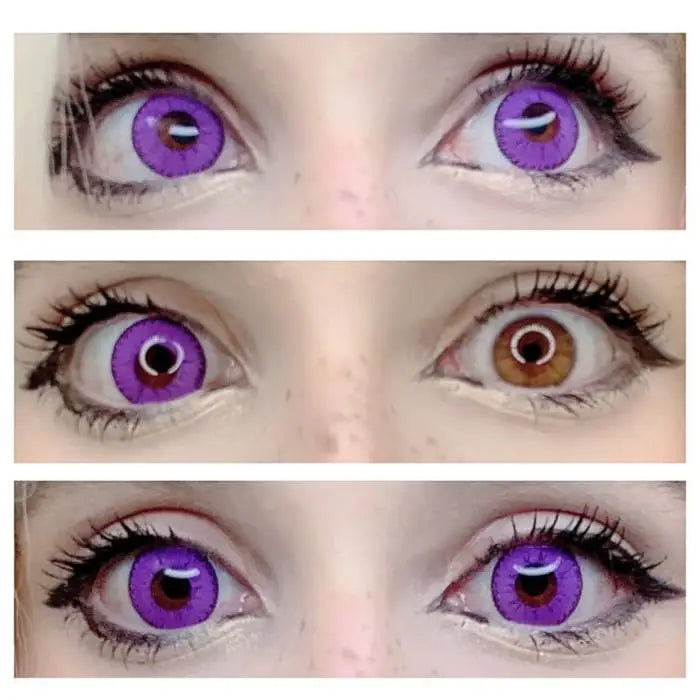 Cosplay Little Devil Purple Color Contact Lenses BE733