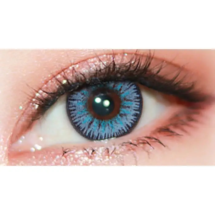 Cosplay Tricolor Blue Contact Lenses BE820
