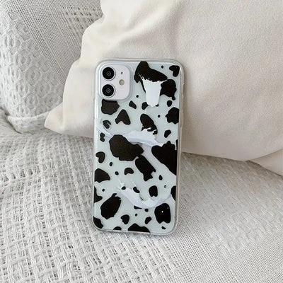 Cow Milk Transaprent iPhone Case BS016 - iphone case