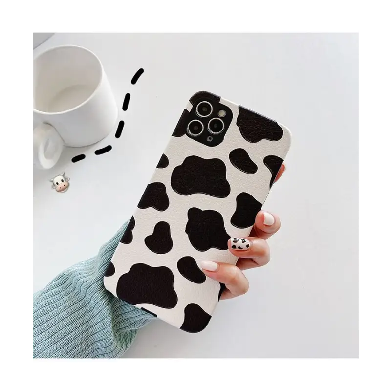 Cow-Print Phone Case - iPhone 12 / iPhone 12 Pro / iPhone 12