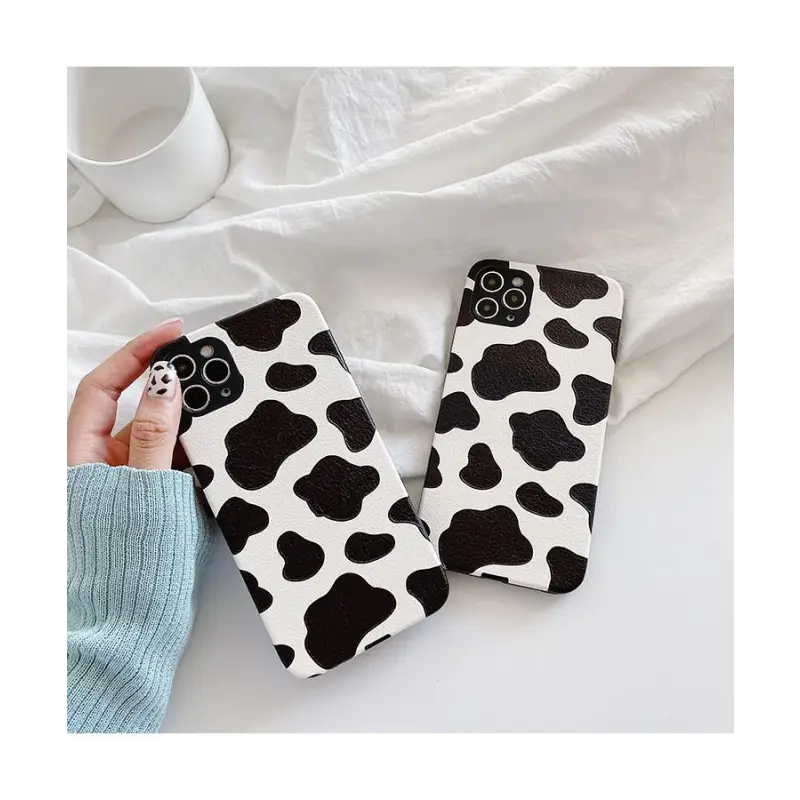 Cow-Print Phone Case - iPhone 12 / iPhone 12 Pro / iPhone 12