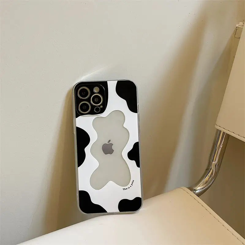 Cow Printing Mirror iPhone Case BP314 - iphone case