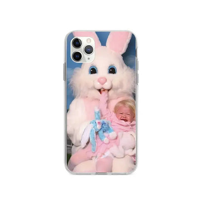 Crying Baby With Bunny iPhone Case W296 - iphone case