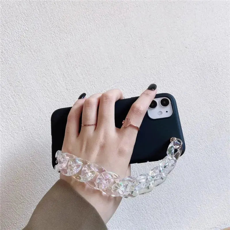 Crystal Chain Phone Case For Samsung Galaxy Case BC028 - 