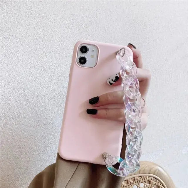 Crystal Chain Phone Case For Samsung Galaxy Case BC028 - M31