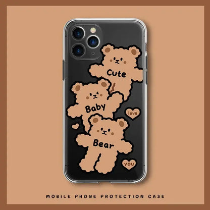 Cute Baby Bear iPhone Case BP145 - iphone case
