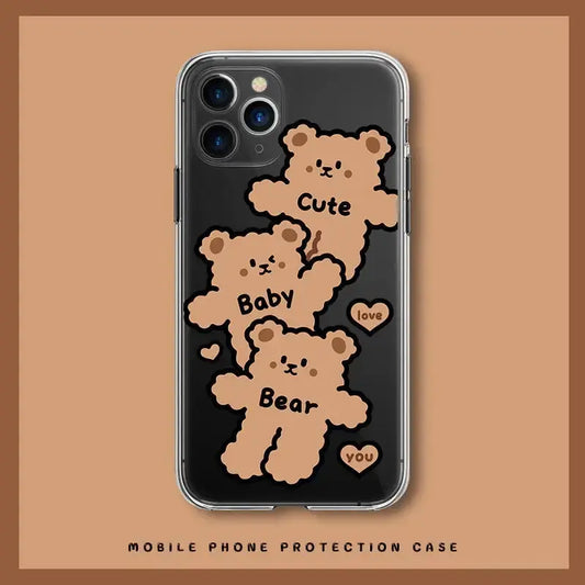 Cute Baby Bear iPhone Case BP145 - iphone case