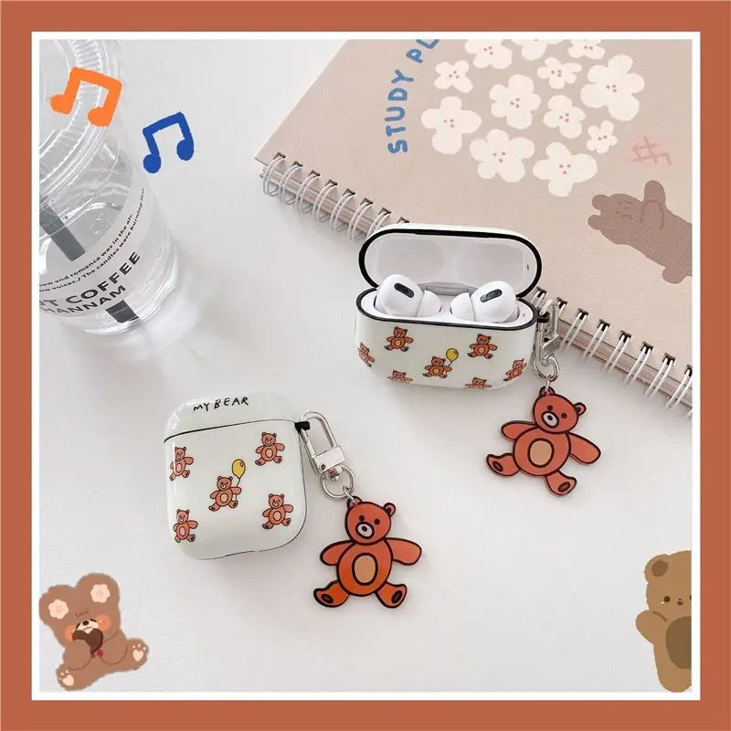 Cute Bear Airpods Case BI005 - airpod case