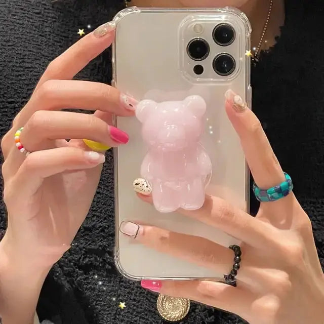 Cute Bear Phone Case for OnePlus BC100 - For Oneplus 9(Asia)