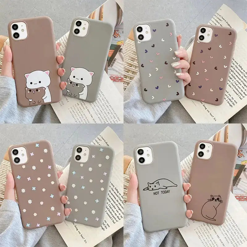 Cute Bear Phone Case For Samsung BC085 - Samsung Phone Case