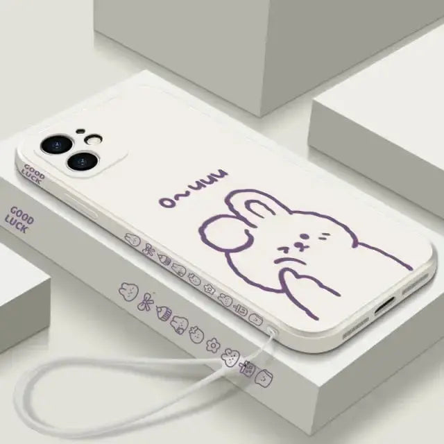 Cute Bear Phone Case for Samsung BC096 - Samsung Phone Case