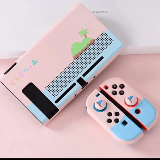 Cute Black White Switch Protective Case SC008 - As photo 