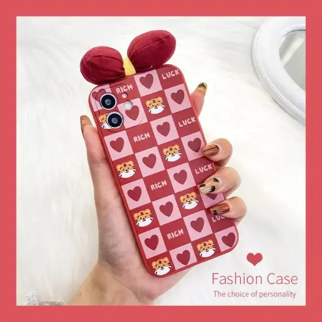 Cute BowPhone Case For Samsung Galaxy BC062 - S10 LITE / 6 -