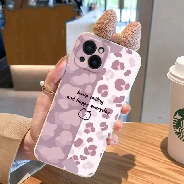 Cute BowPhone Case For Samsung Galaxy BC062 - S21 UITRA / 7 