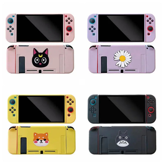 Cute Cartoon Dogs Switch Protective Case SC012