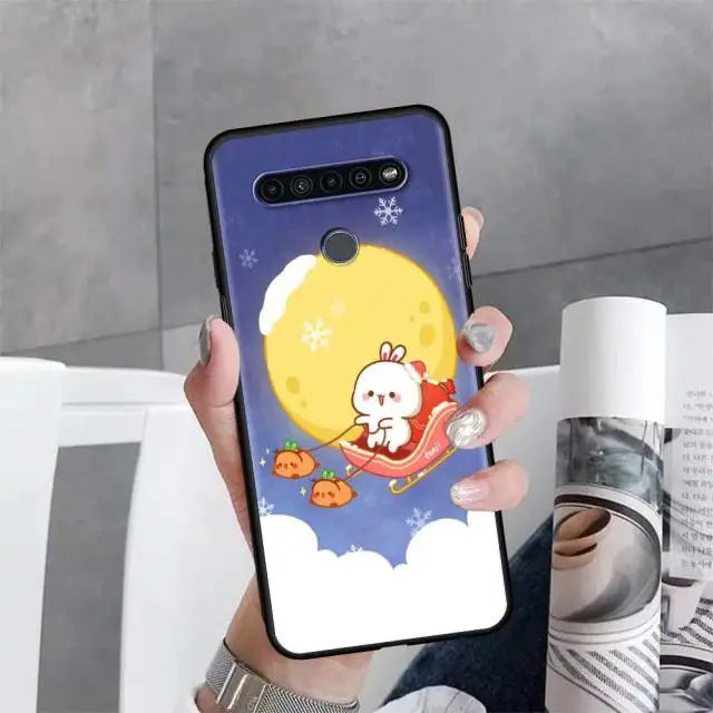 Cute Cartoon Rabbit LG Phone Case BC154 - for Nokia C10 / 