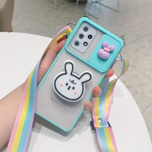 Cute Cartoon Stand Holder Lenovo K13 Pro Phone Case BC161 - 