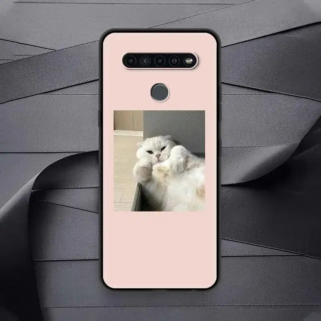Cute Cat LG Phone Case BC140 - for LG Q51 / B03
