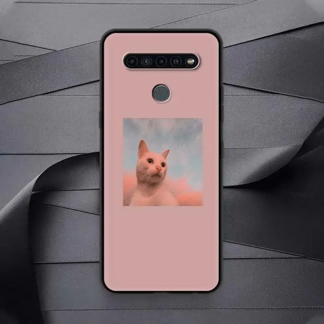 Cute Cat LG Phone Case BC140 - for LG Q60 / B09