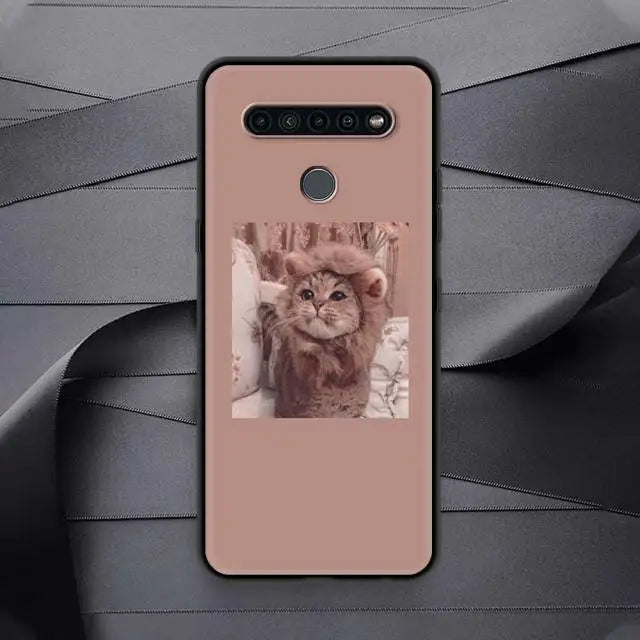 Cute Cat LG Phone Case BC140 - for LG Q60 / B10