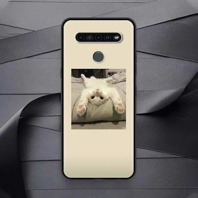Cute Cat LG Phone Case BC140 - for LG Q60 / B12
