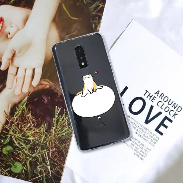 Cute Cat OnePlus Phone Case BC124 - For Oneplus 7T / No.1