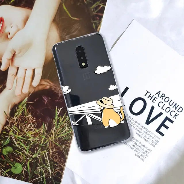 Cute Cat OnePlus Phone Case BC124 - For Oneplus 7T / No.4