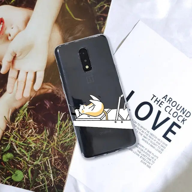 Cute Cat OnePlus Phone Case BC124 - For Oneplus 7T / No.5