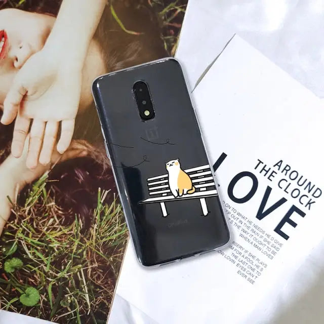 Cute Cat OnePlus Phone Case BC124 - For Oneplus 7T / No.6
