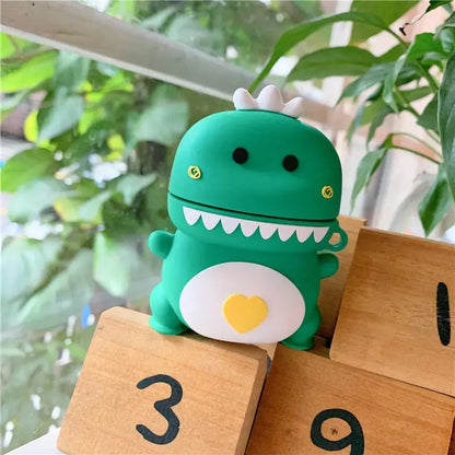 Cute Dinosaur Airpods Case BI008 - airpod case