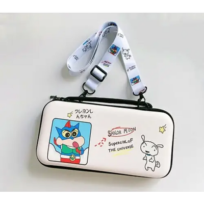 Cute Dog Nintendo Switch Carrying Bag with Shoulder Strap 
