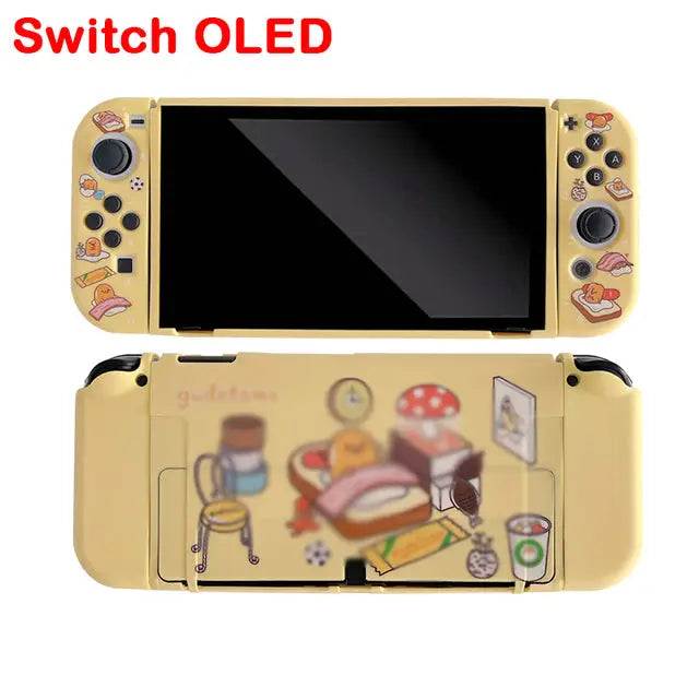 Cute Egg Switch Protective Case SC013 - Switch OLED egg yolk
