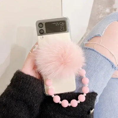 Cute hair bulb with Hand catenary Phone Case For Samsung 