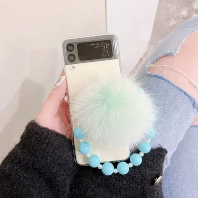 Cute hair bulb with Hand catenary Phone Case For Samsung 
