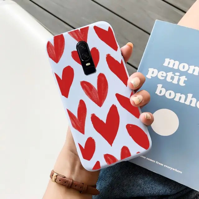Cute Matte Phone Case For OnePlus BC106 - For OnePlus 6 / 