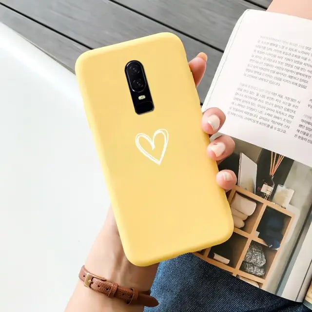 Cute Matte Phone Case For OnePlus BC106 - For OnePlus 6 / 
