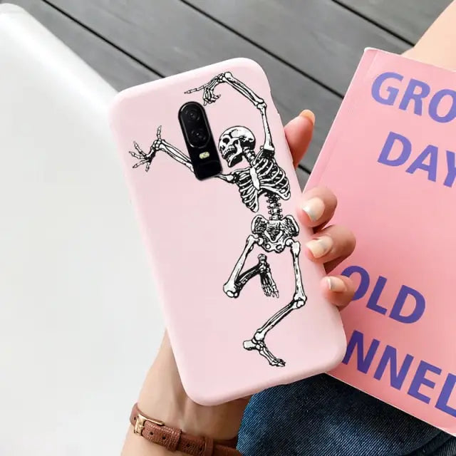 Cute Matte Phone Case For OnePlus BC106 - For OnePlus 6 / 