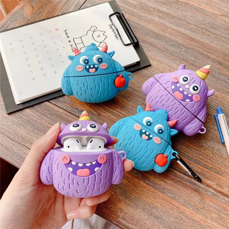 Cute Monster Airpods Case BI017 - airpod case