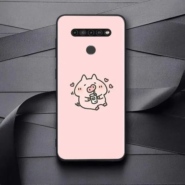 Cute Pink Pig LG Phone Case BC150 - for LG K30(2019) / Style