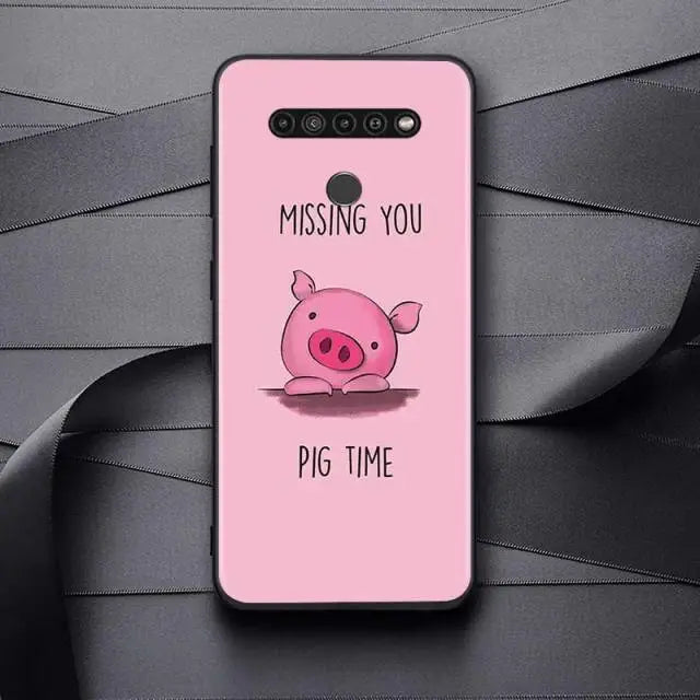 Cute Pink Pig LG Phone Case BC150 - for LG K30(2019) / Style